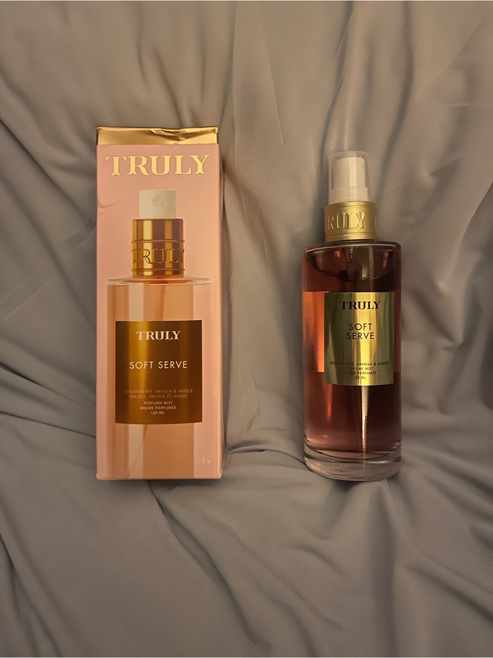 TRULY Soft Serve Body Mist - Pink & Gold